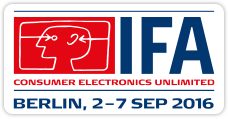 Internationale Funkausstellung Berlin（IFA 2016）INVITATION---Hall 26B，385